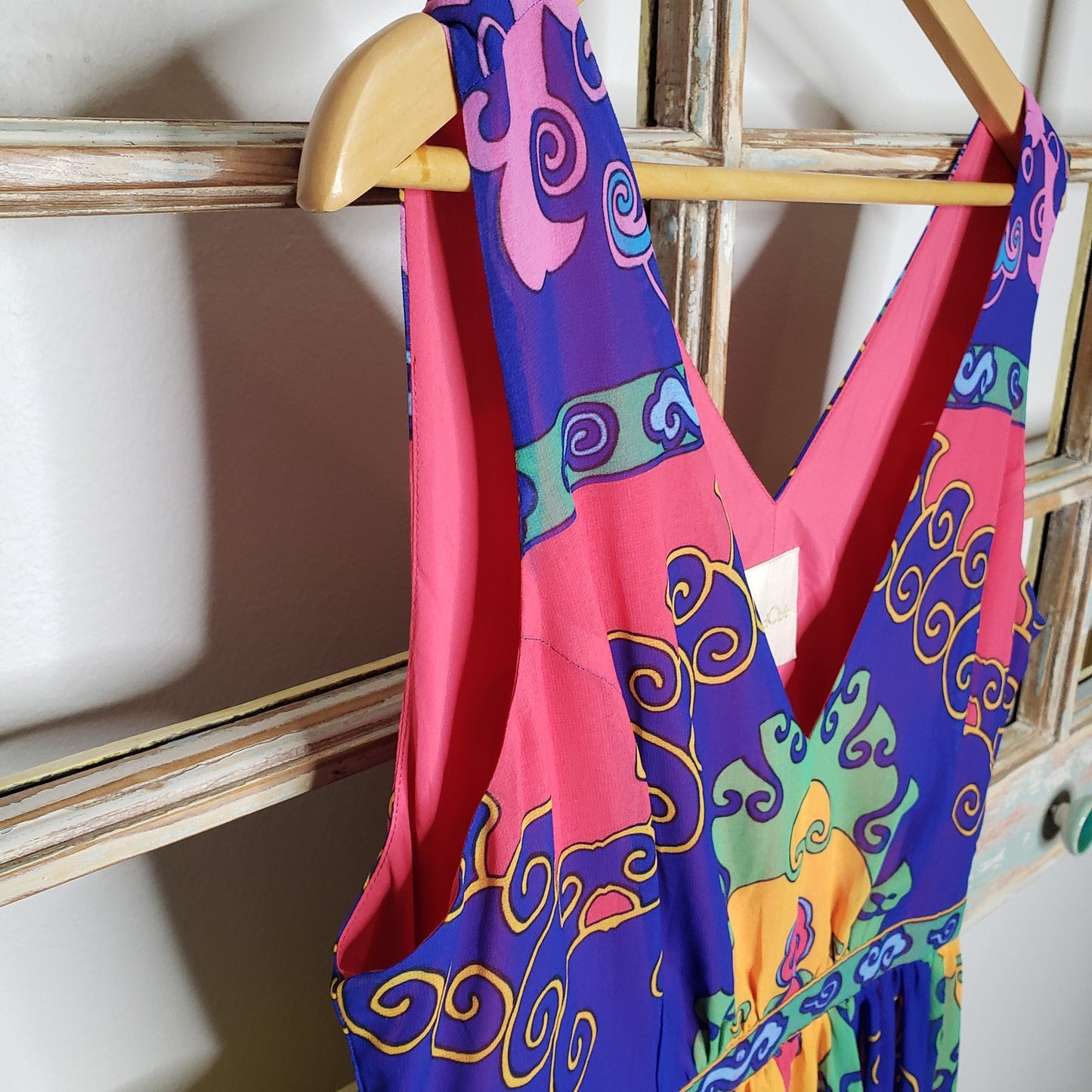 MODCLOTH MUSTER THE LENGTH MAXI DRESS LADIES SIZE LARGE