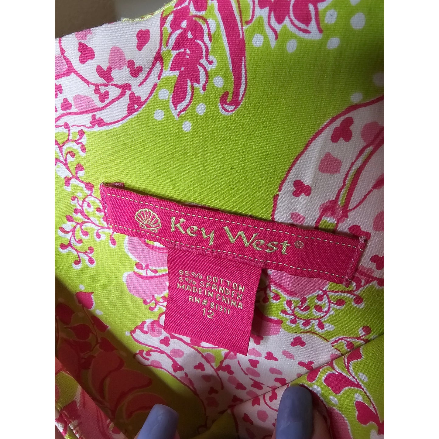 Preppy Key West Palm Beach Blythe Dress Ladies size 12