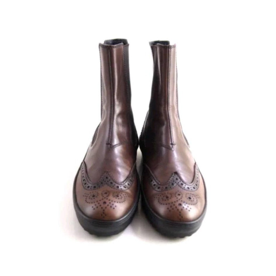 Tod's Wingtip Chelsea Boot for Womens shoe size EU 38 US 8