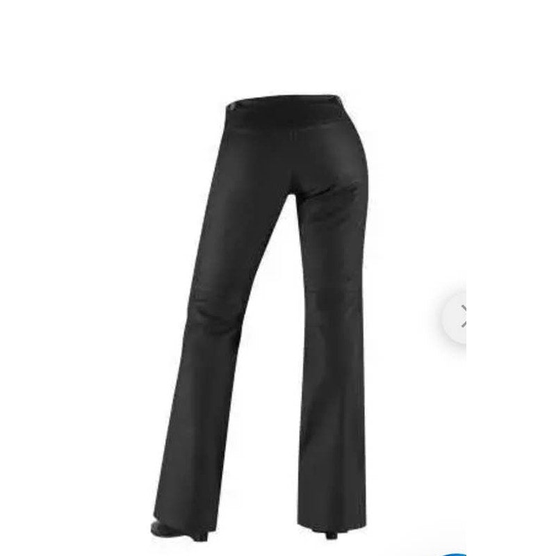 Icon Hella Ladies Motorcycle Street Riding Leather Pants size 9