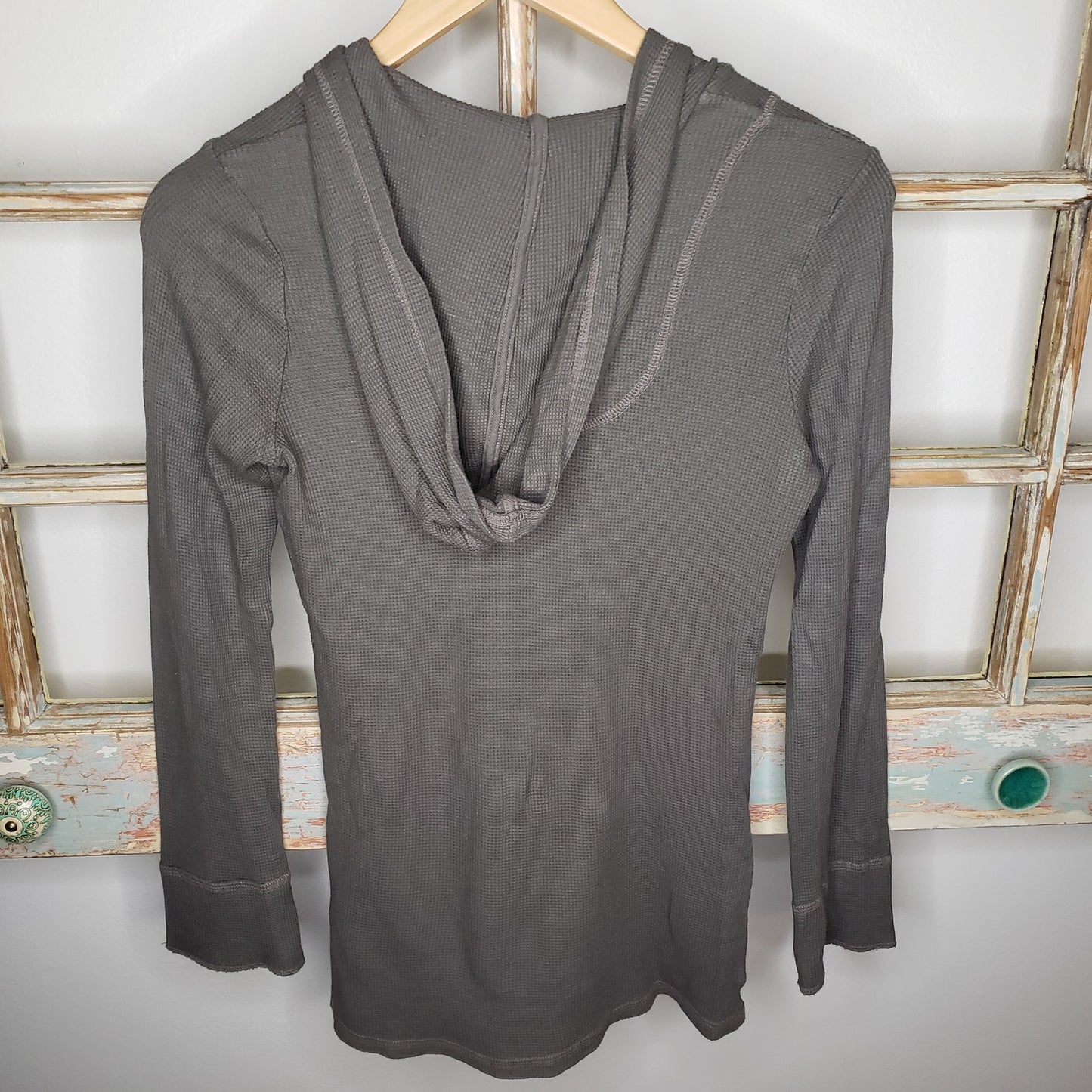 Splendid Henley hooded pullover ladies shirt size XS
