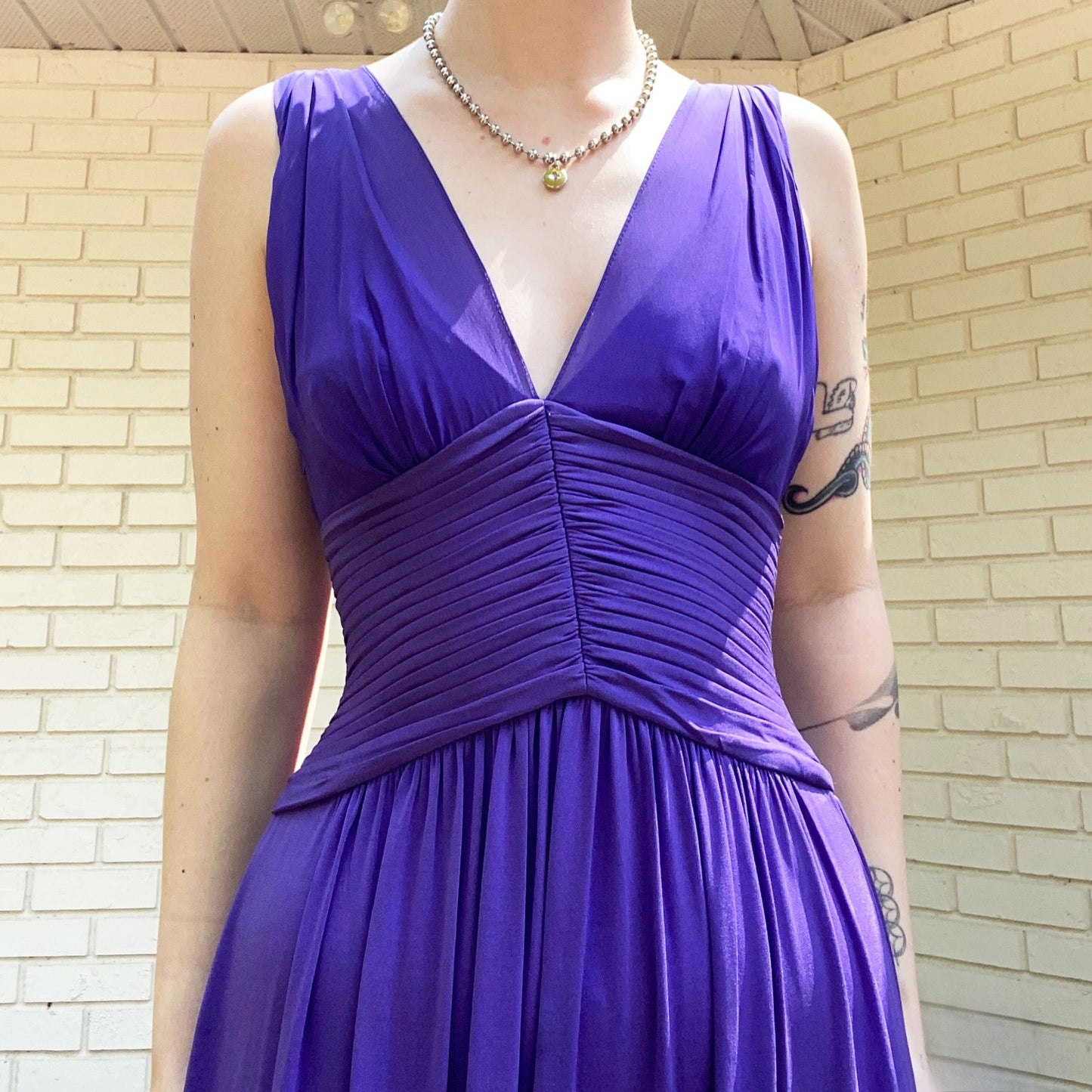 Vintage BCBG Maxazria Purple LIZ Dress Ladies size XXS NWT