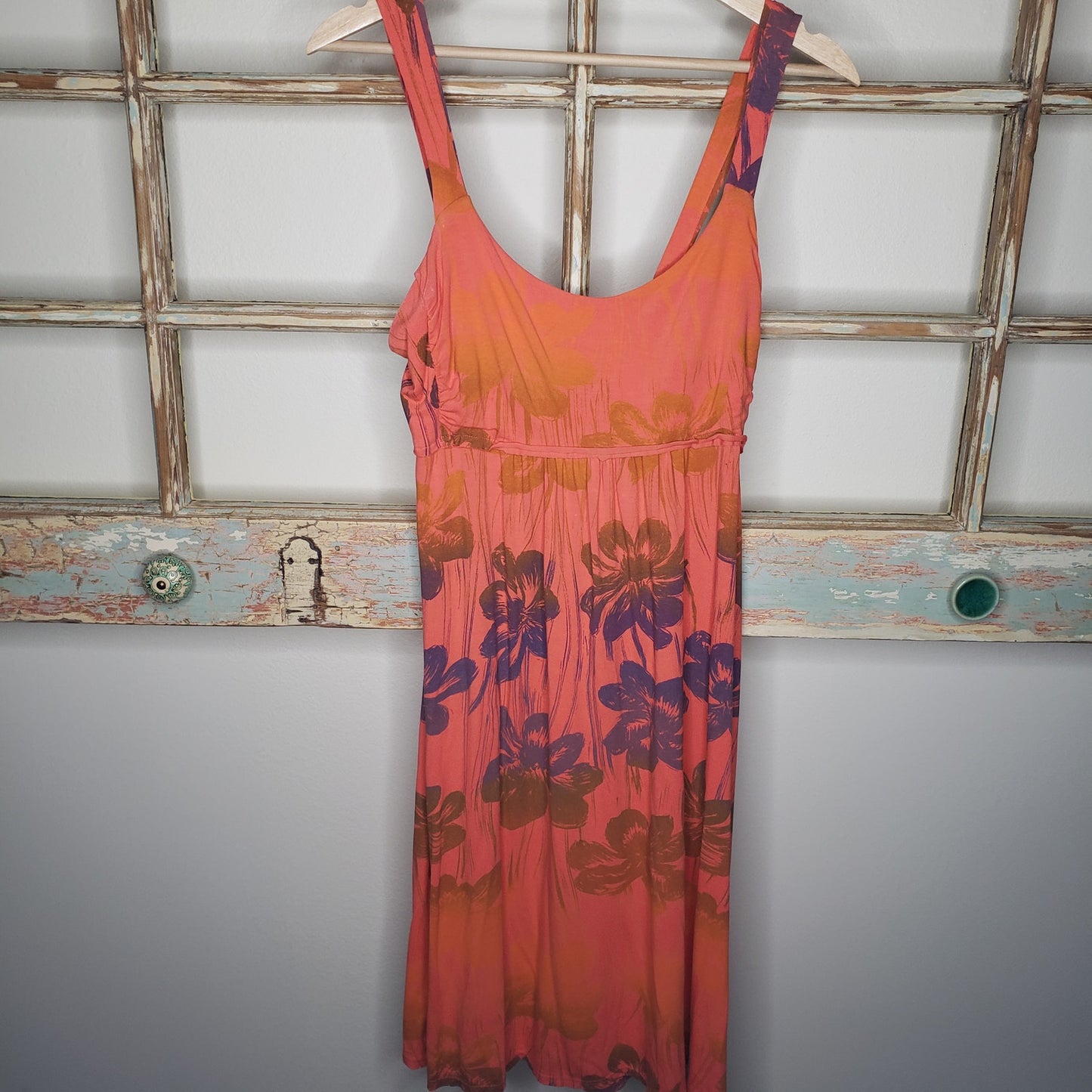 Fresh Produce ladies Hawaiian print mini dress size small