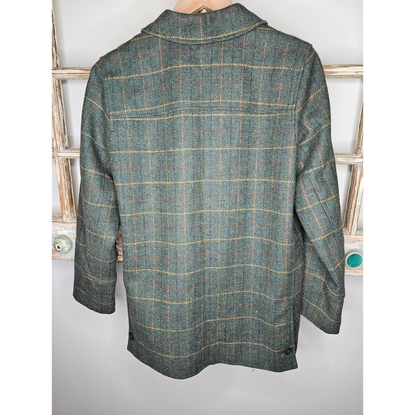 Vintage Wool Button Up Jacket Blazer by Benad Holzman Ladies size 10
