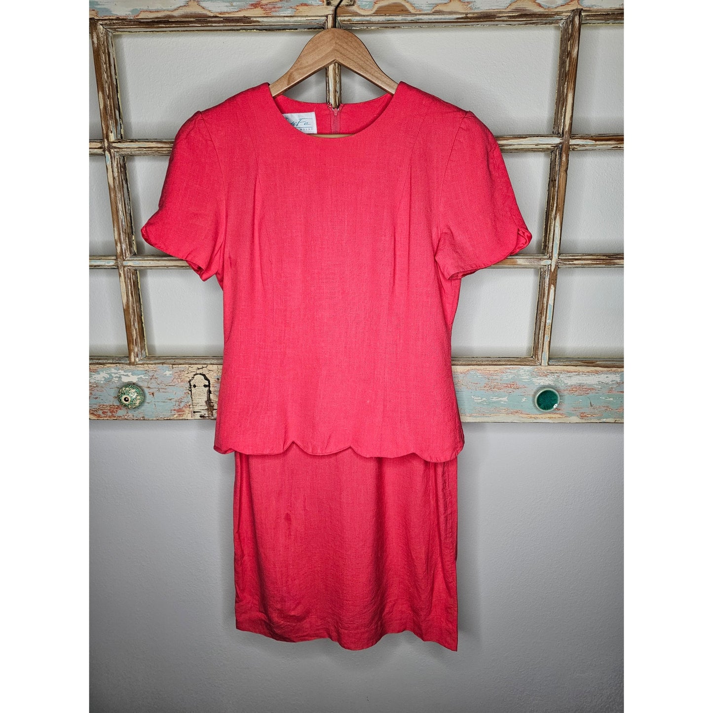 Santa Fe Jim Tremblay Linen Dress Ladies size 10