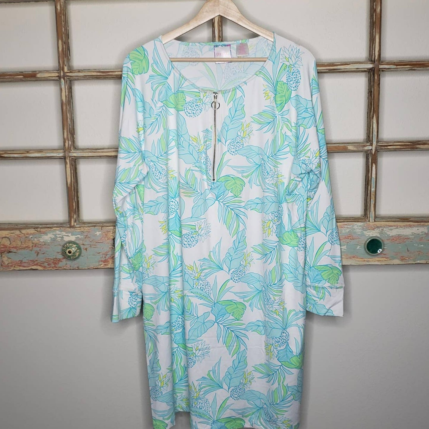 Stella Parker SPF 30 floral Dress size XL