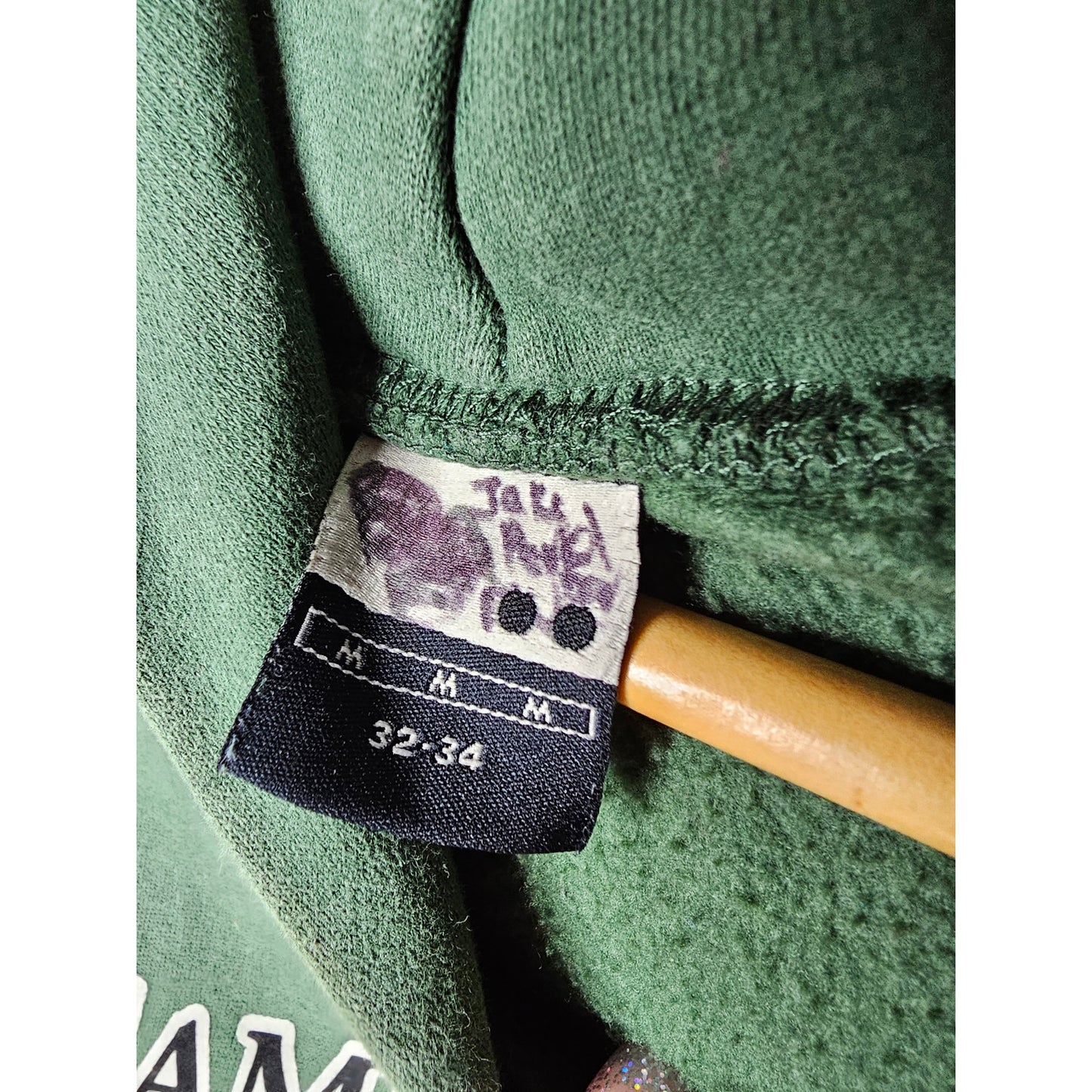 Hoodie Camp Wakeela Green Coz Sweatshirt Unisex size Medium