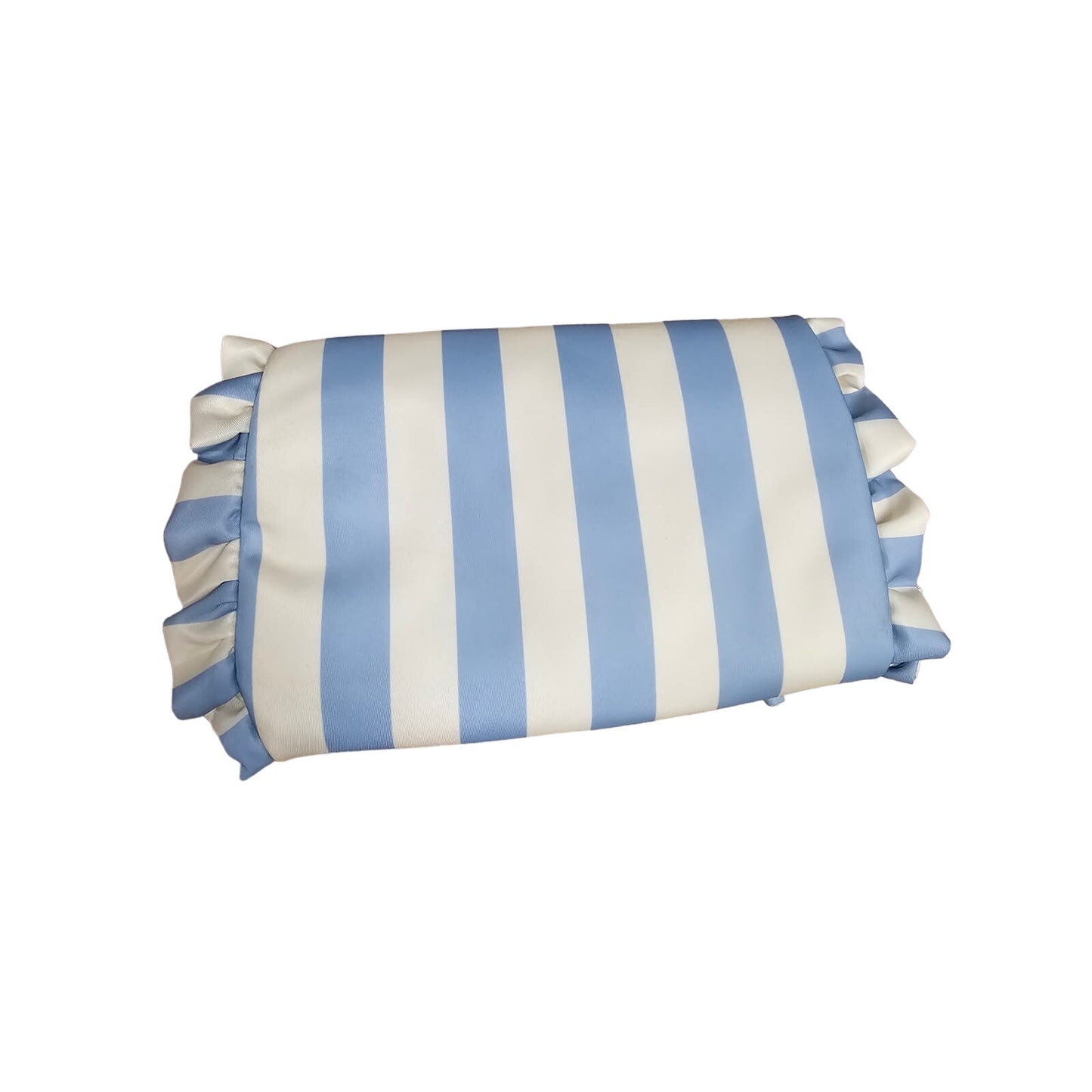 Stoney Clover Lane Personalized ALISA Ruffle Jewelry Roll Blue Strip gift