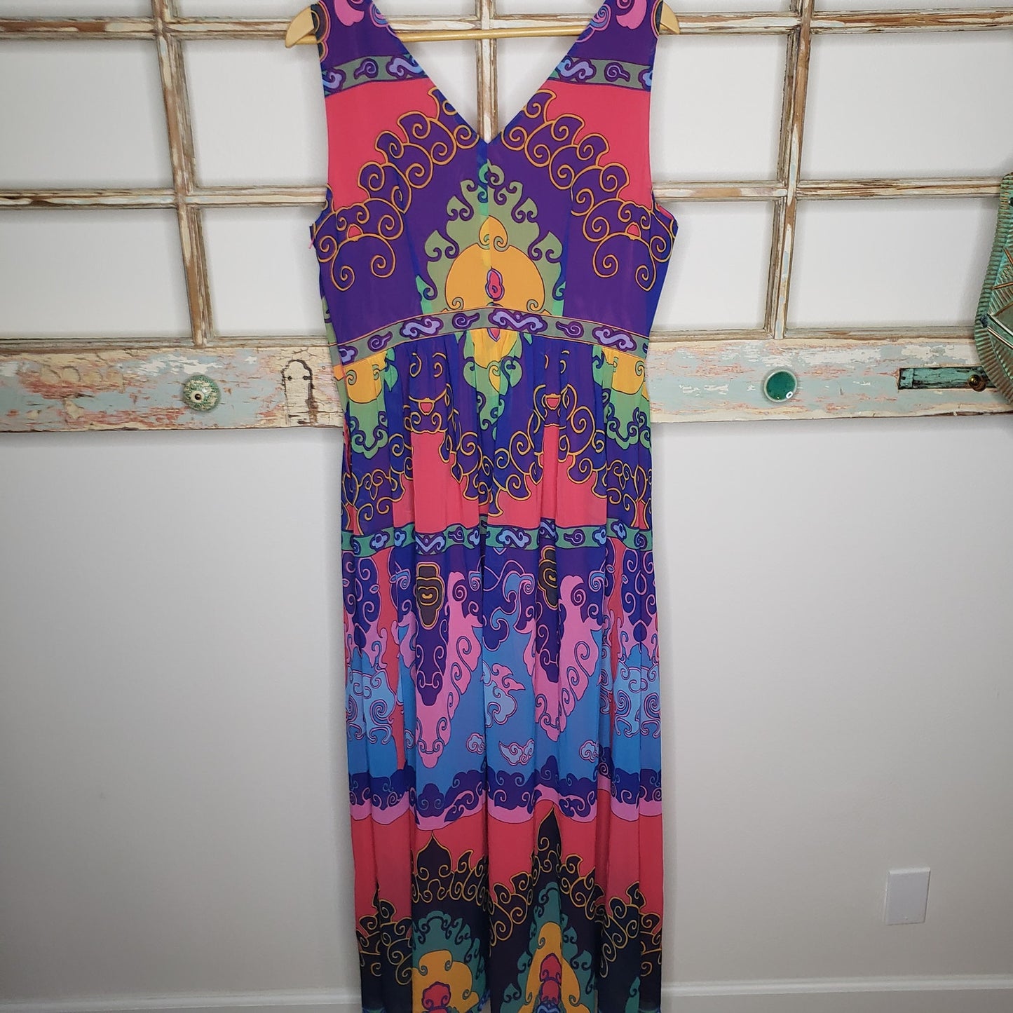 MODCLOTH MUSTER THE LENGTH MAXI DRESS LADIES SIZE LARGE
