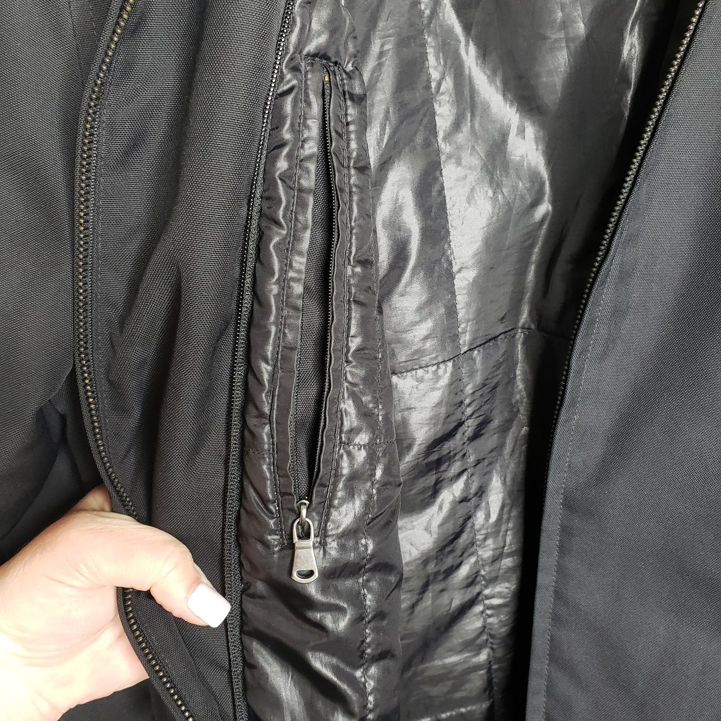 Tumi Tech Black Jacket Men's size Medium