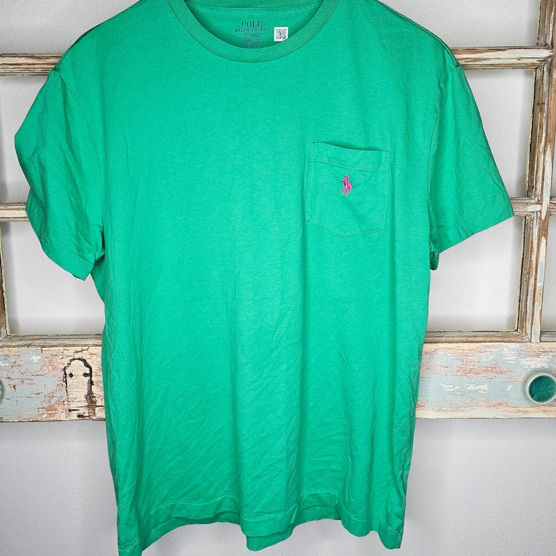 Ralph Lauren Polo Pocketed Tee Shirt Mens size Medium
