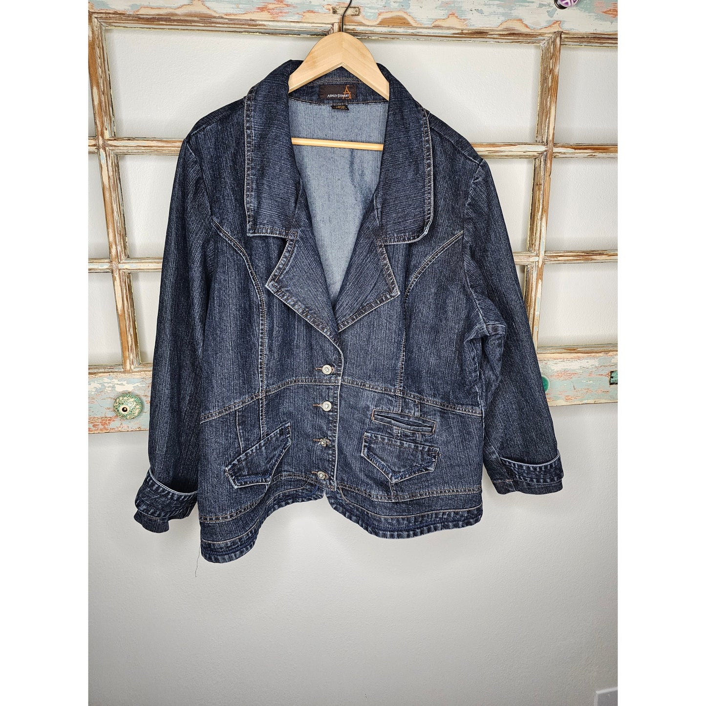 Plus size Denim Jacket Ashley Stewart Size 20