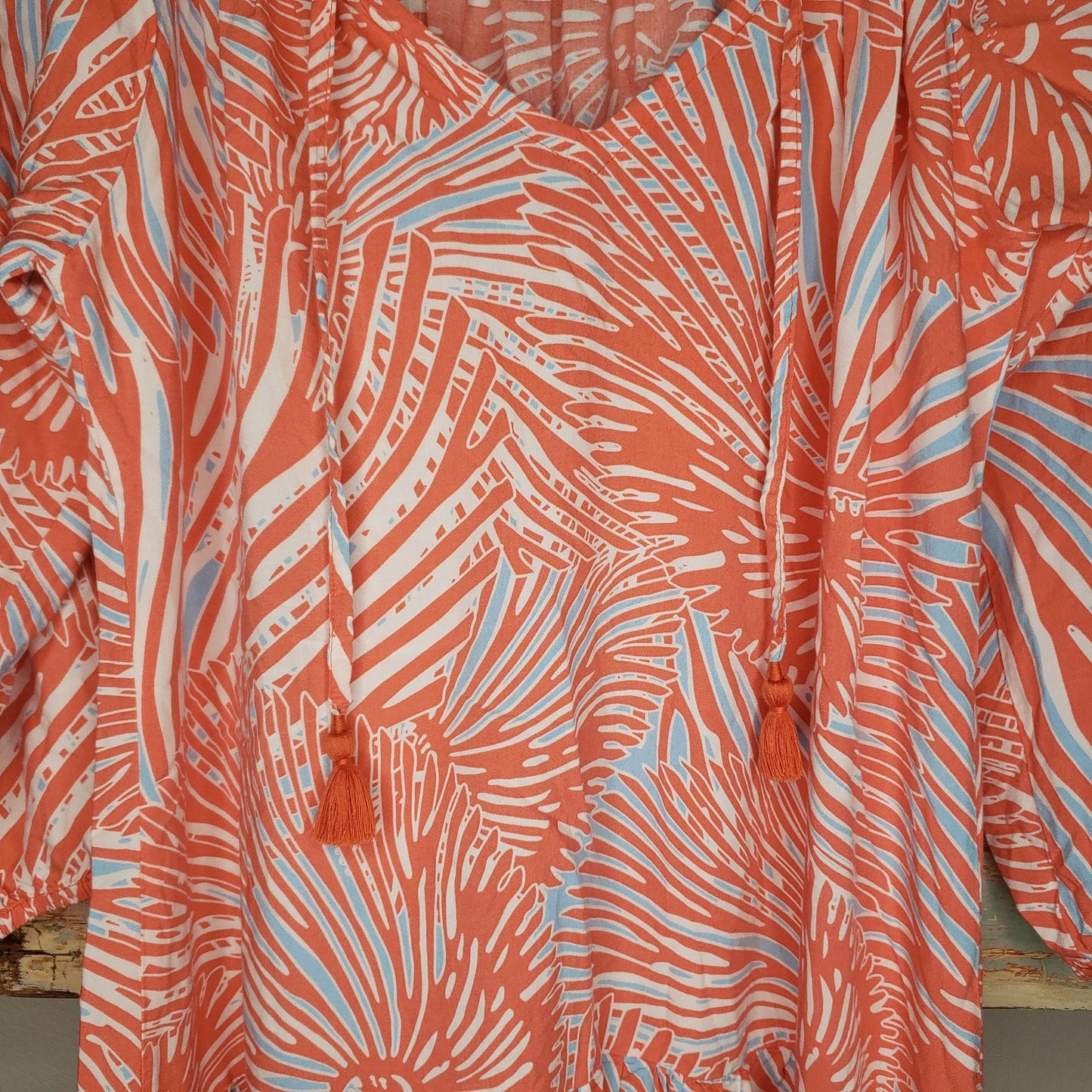 La Mer Luxe Dress Tropical Print size S