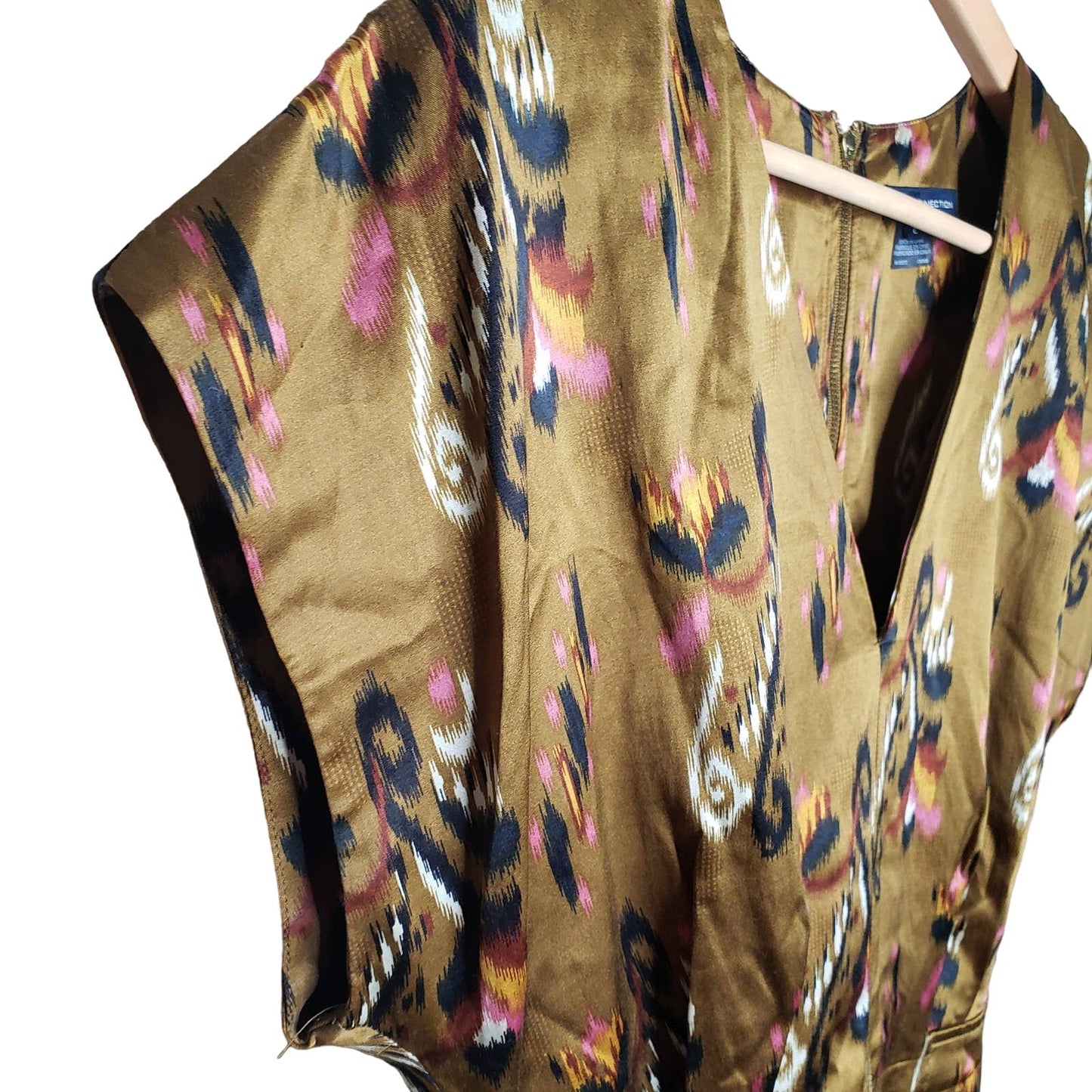 French Connection Silk Mini Dress ladies size 2
