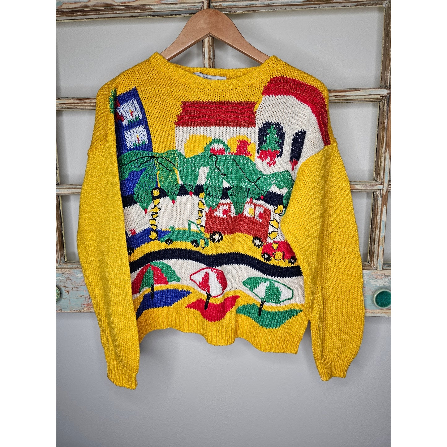 Vintage Lauren Alexandra Coastal Sweater size Medium