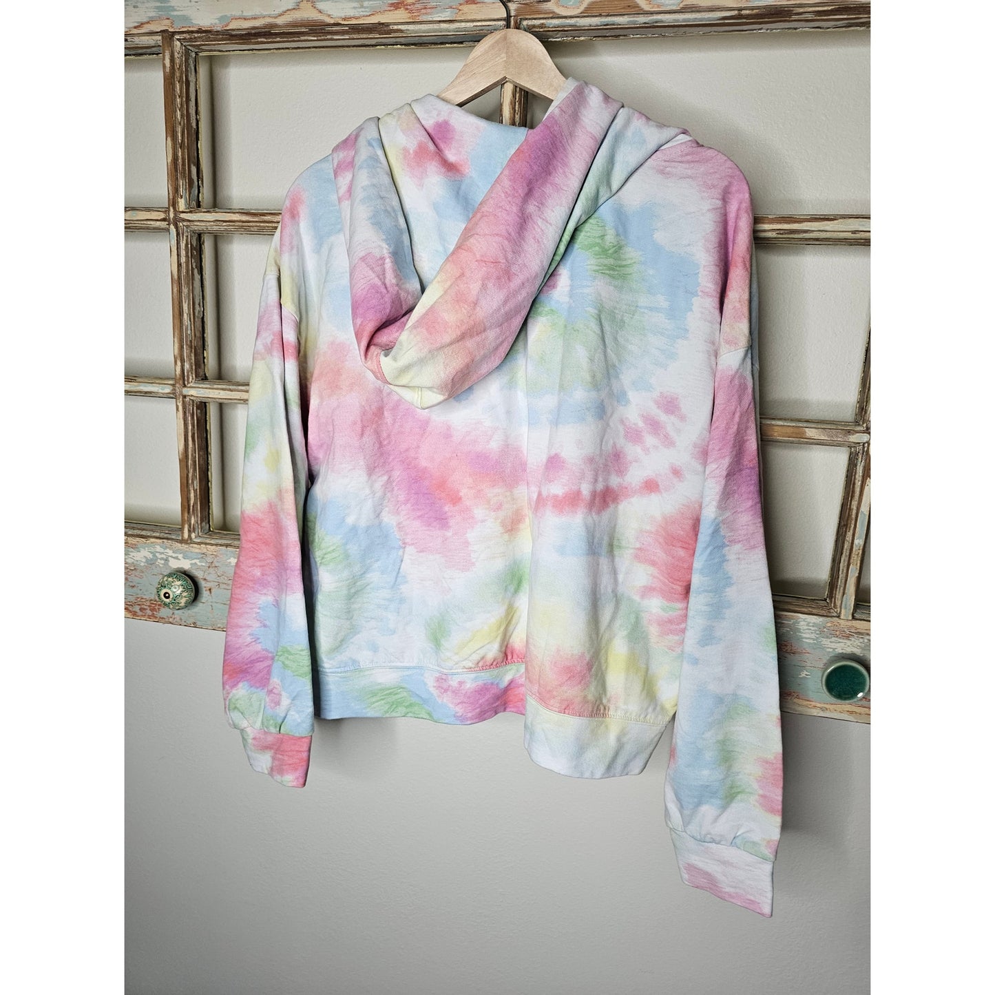 C&C Company Tie Dye Pullover Hoodie Ladies size Large