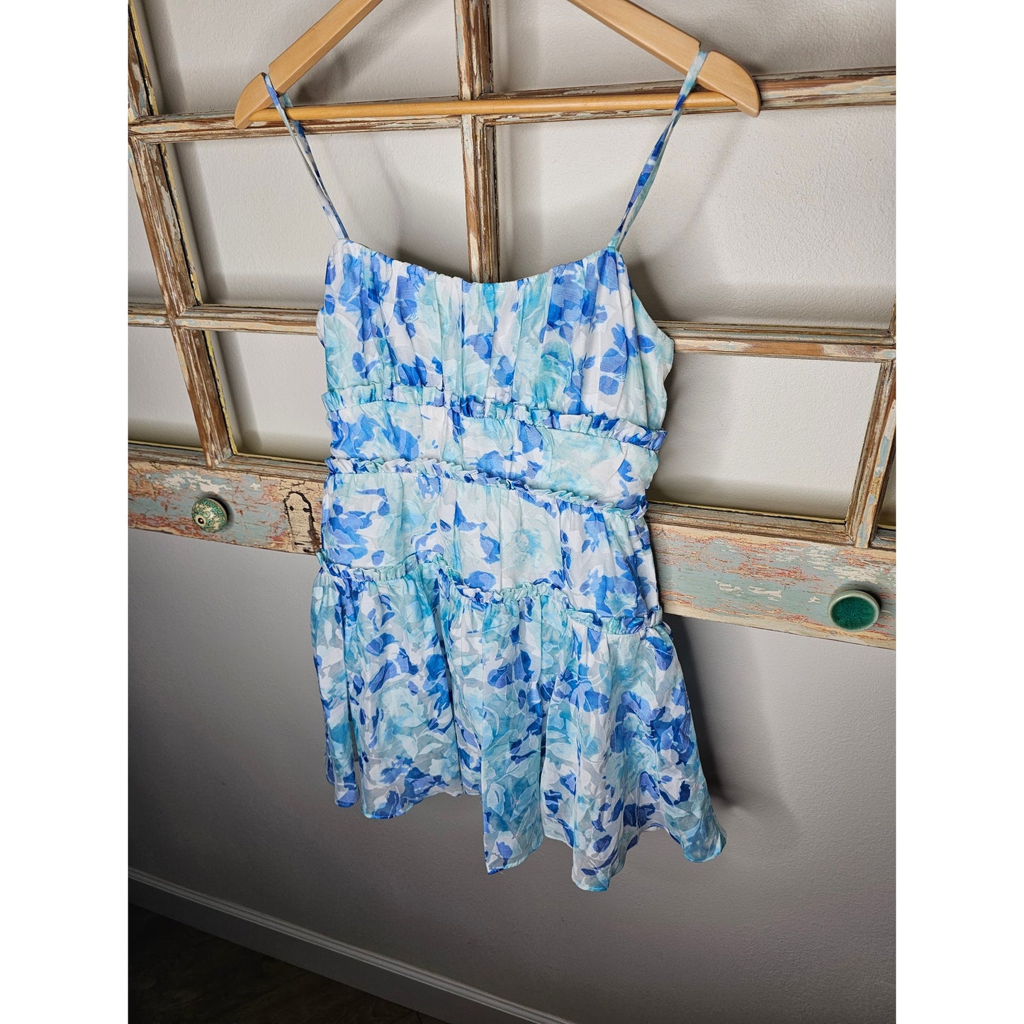 NWT Lined Majorelle Demi Tiered Ruffle Mini Dress Size Small