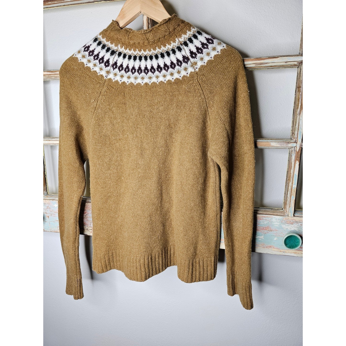 Sea New York Fair Isle Wool Sweater Ladies Size Small