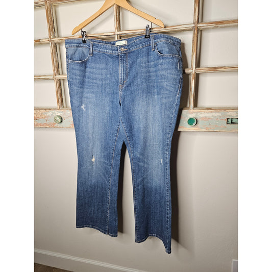 LEVIS Boot Cut 590 Jeans Medium Wash Ladies size 22M