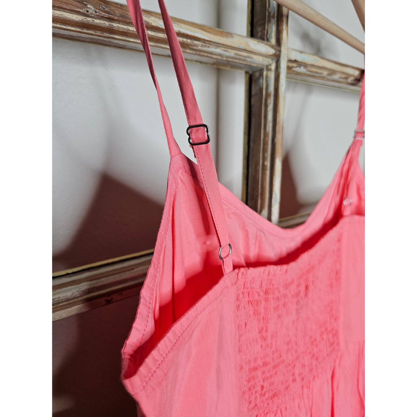 NWT Coral Adjustable Strap Midi Sun Dress Ladies size Medium