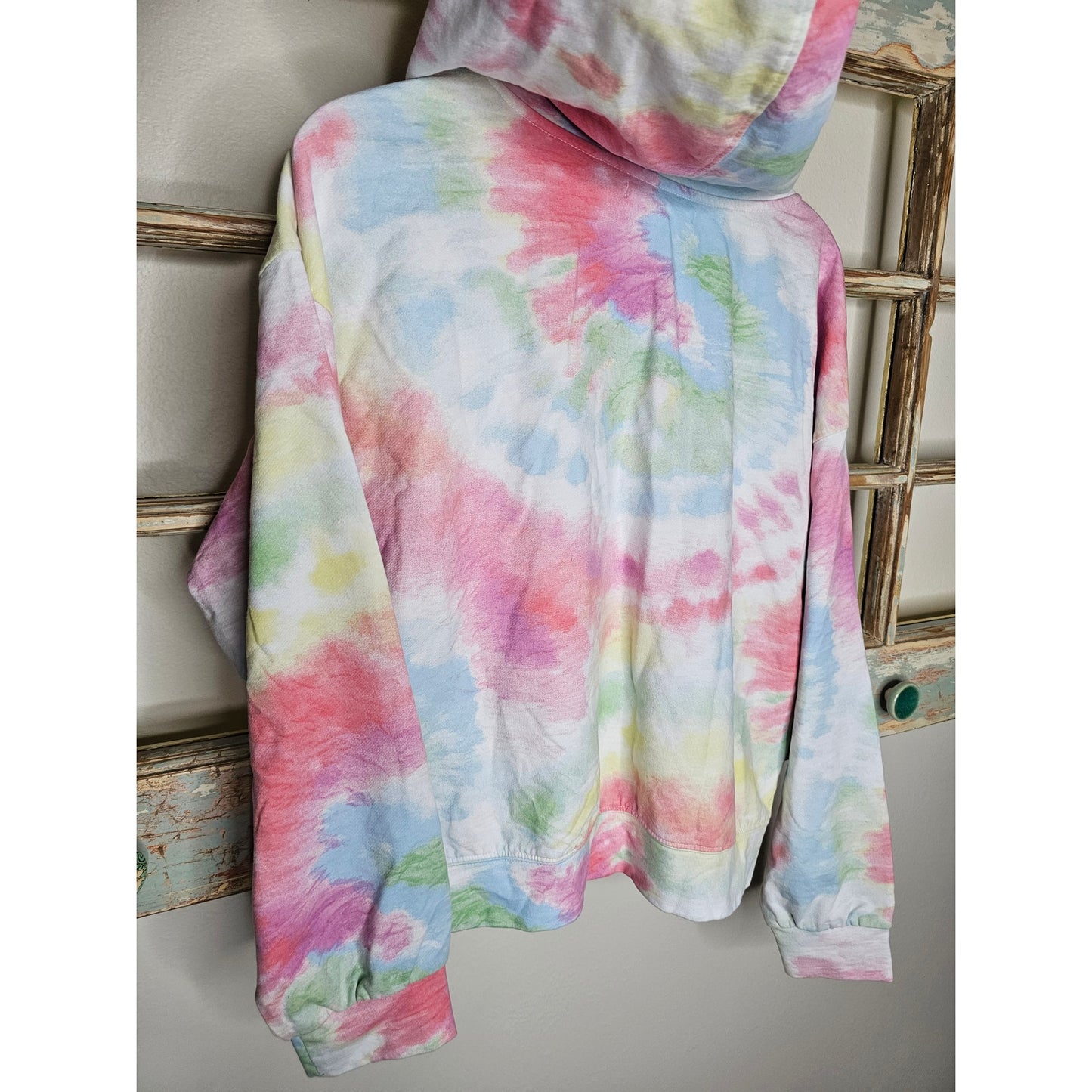 C&C Company Tie Dye Pullover Hoodie Ladies size Large