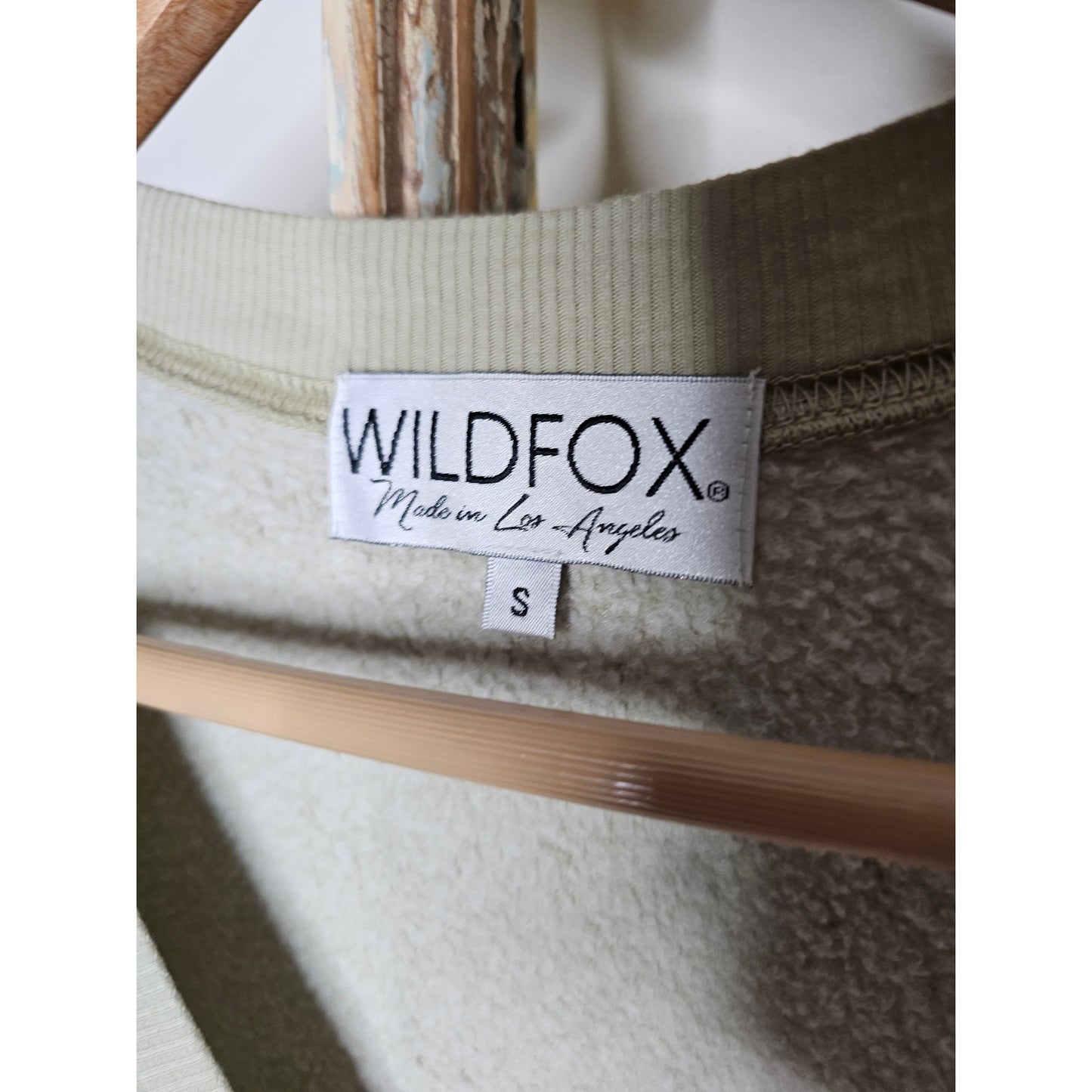 New Wildfox Basil High Sierras Mountain Sommers Sweatshirt Size Small