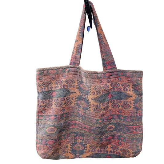 Boho Southwestern Aztec Tribal Tote Bag Custom Made Computer