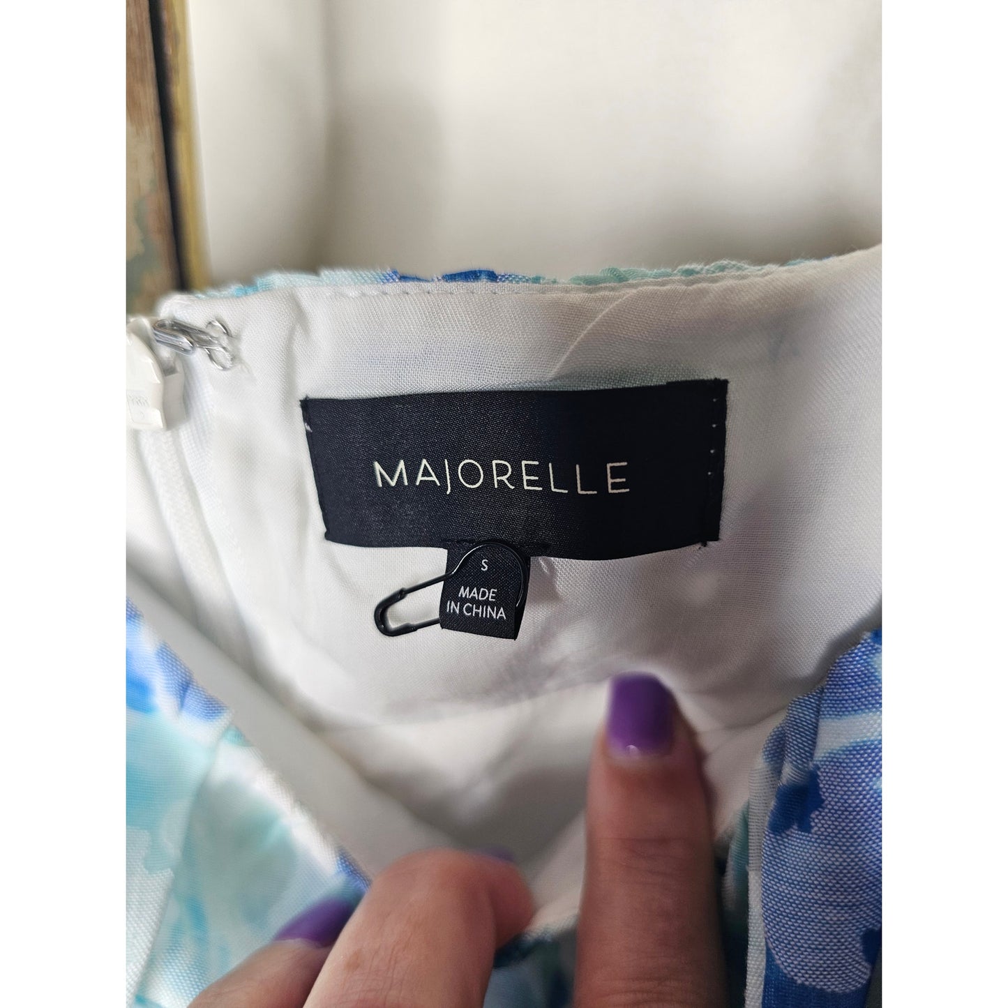 NWT Lined Majorelle Demi Tiered Ruffle Mini Dress Size Small