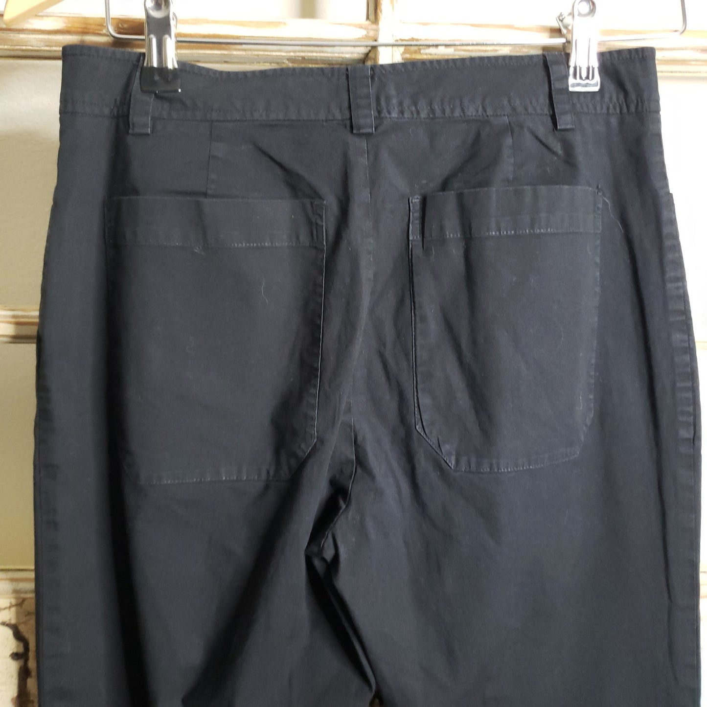 Club Monaco Cotton/Spandex black pants ladies size 4