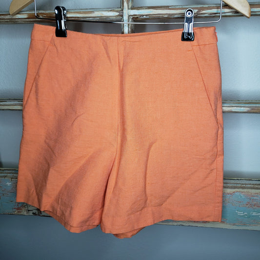 Motivi Italian Made Linen sherbert Shorts ladies size 2