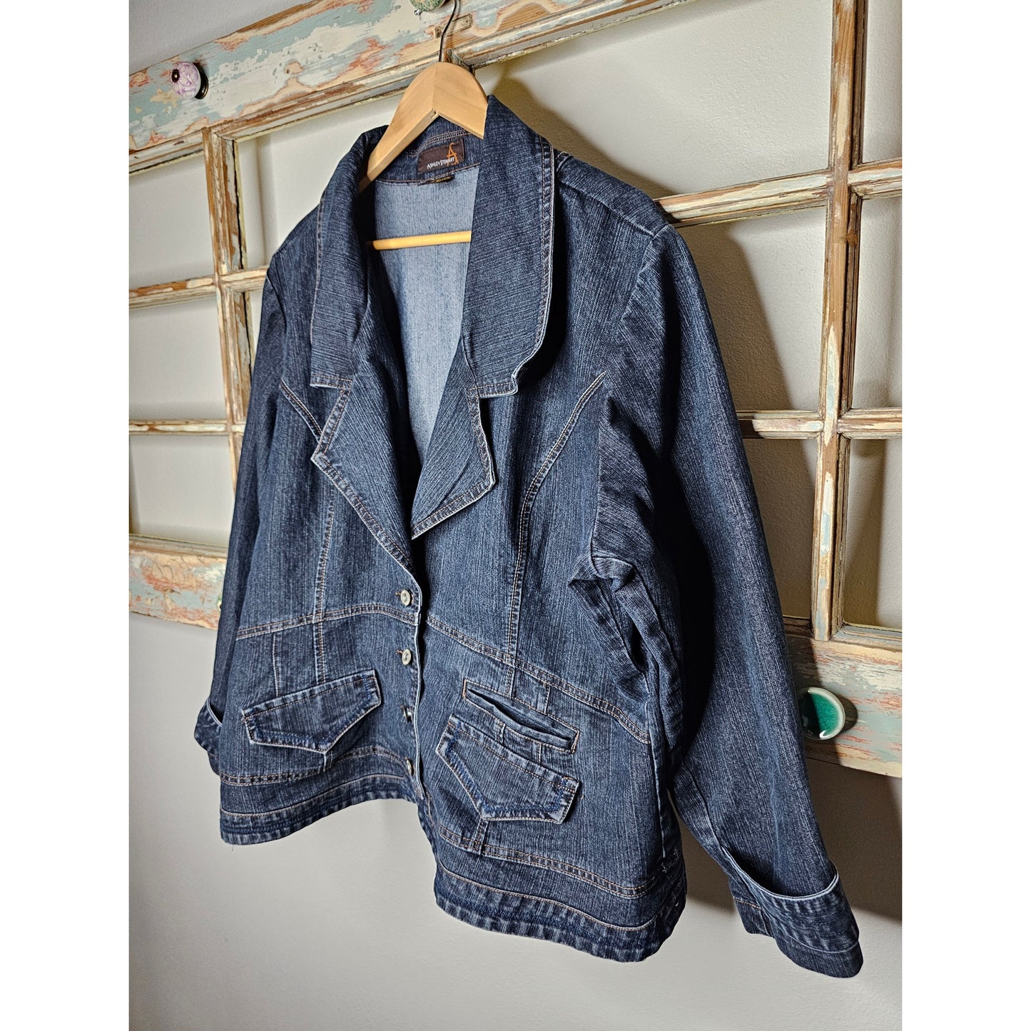 Plus size Denim Jacket Ashley Stewart Size 20