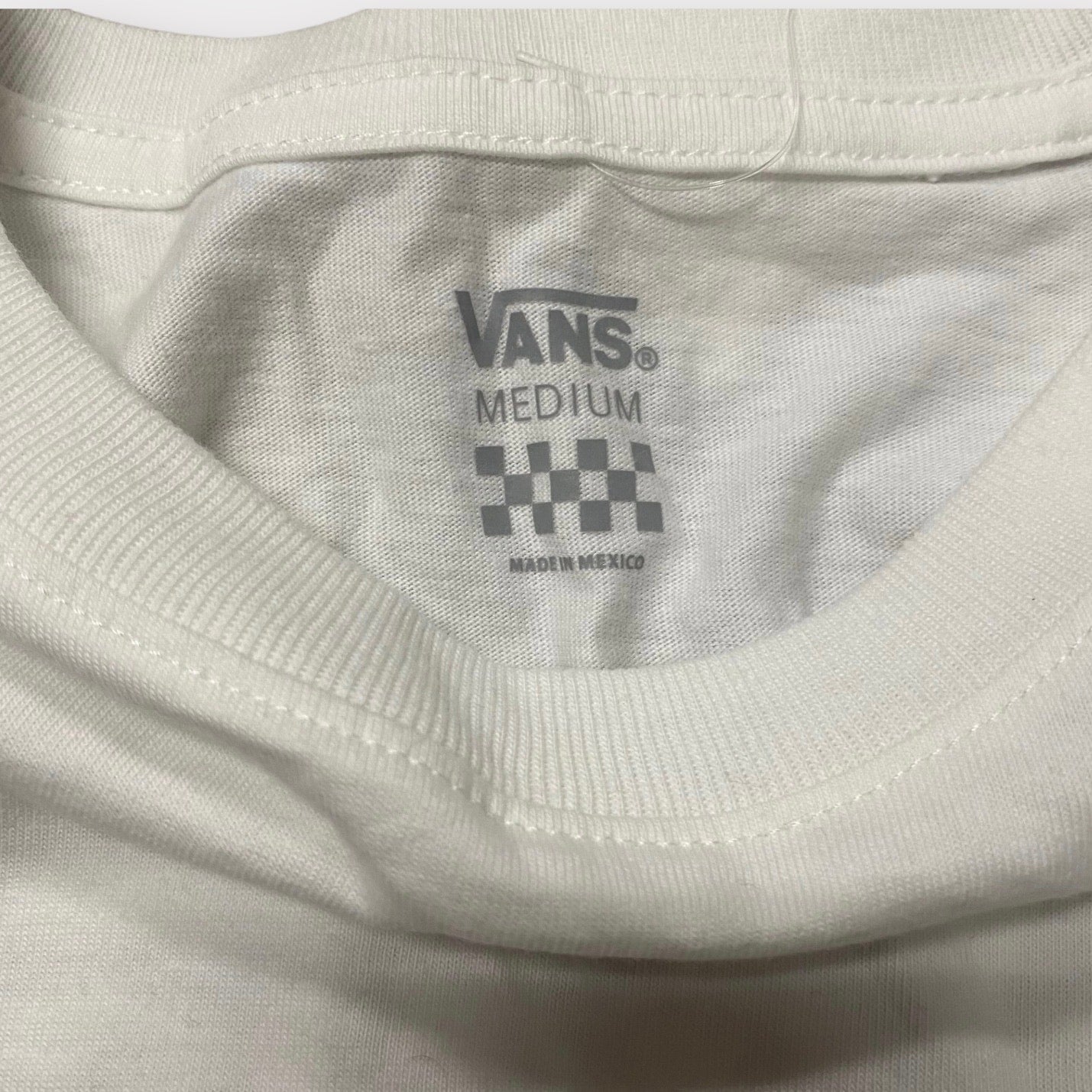 Vans Skateboards Juniors Medium white long sleeve top