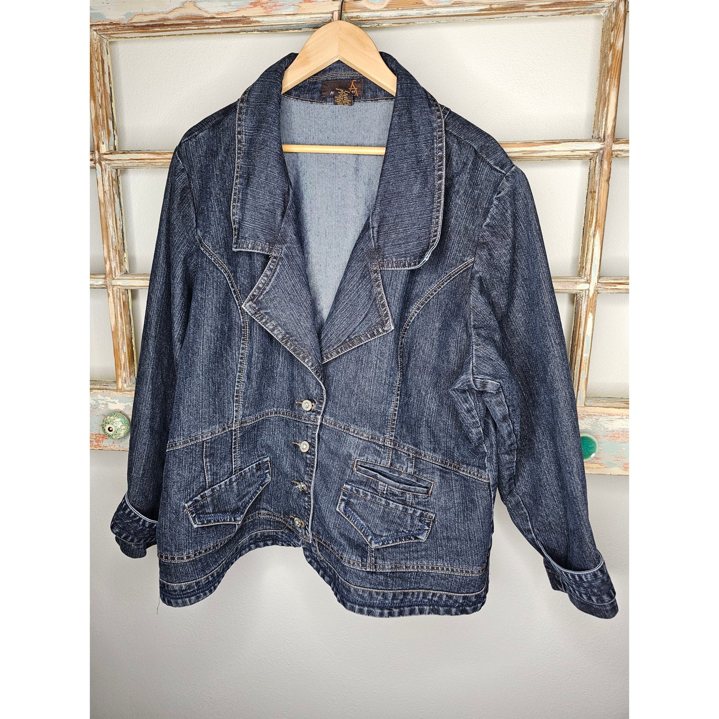 Plus size Denim Jacket Ashley Stewart Size 20