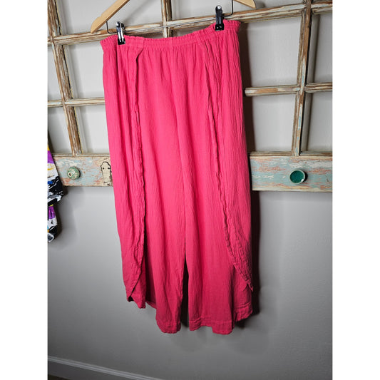 Cottonways Gauze Wrap Style Red pants size OSFM