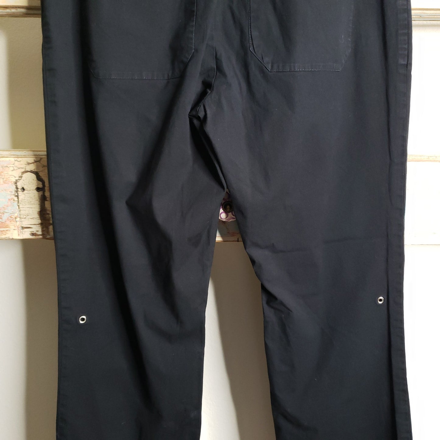 Club Monaco Cotton/Spandex black pants ladies size 4