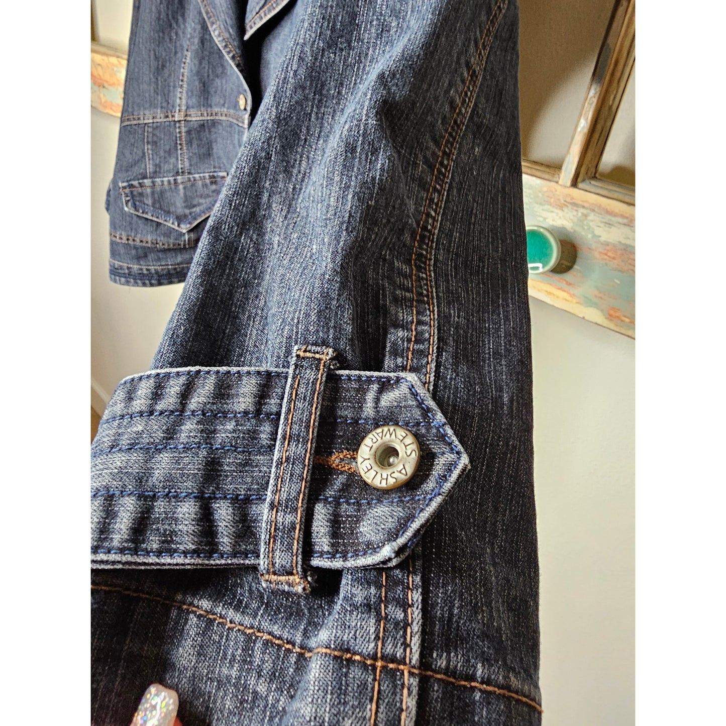 Plus size Denim Jacket Ashley Stewart Size 20