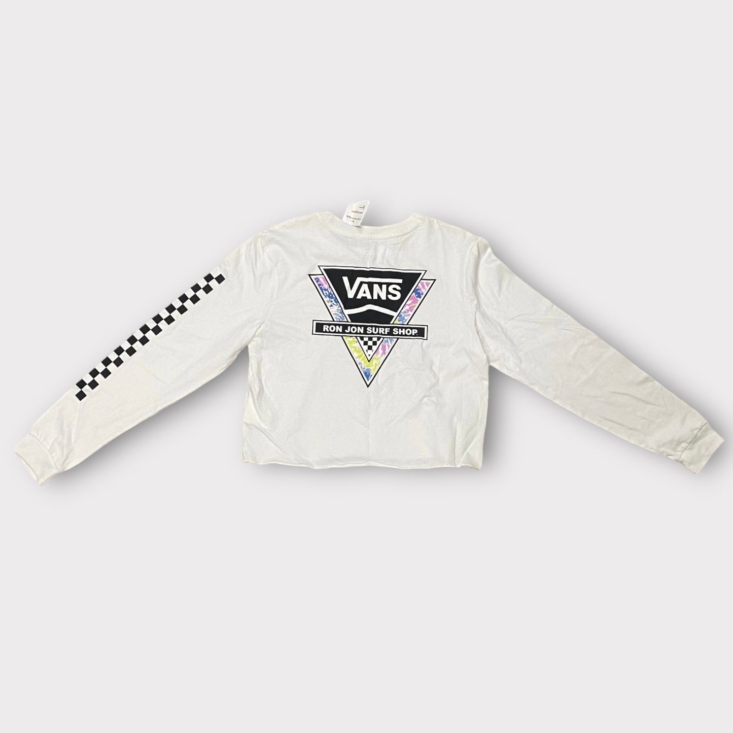 Vans Skateboards Juniors Medium white long sleeve top